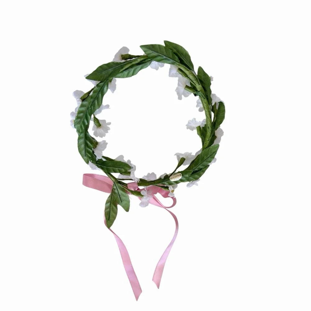 American Girl Kirsten Birthday Outfit Daisy WREATH ONLY Floral Accessory Retired